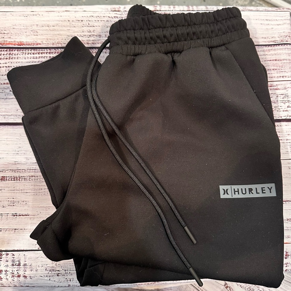 Hurley Men's Charcoal Jogger Pants